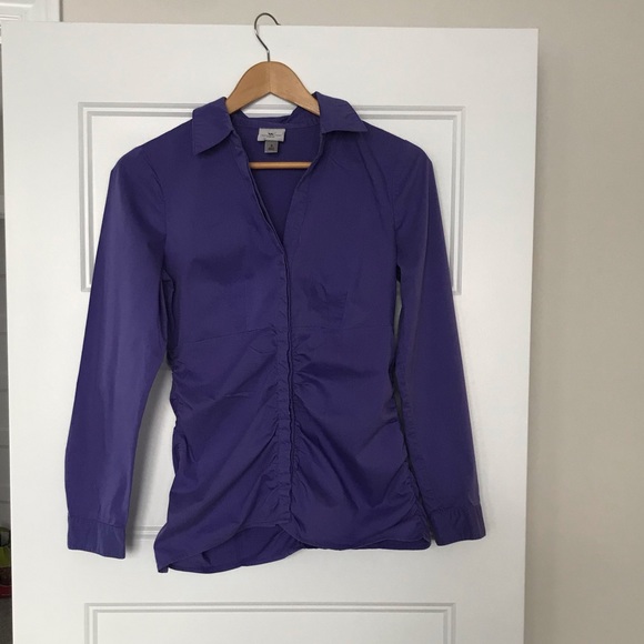 Beautiful Purple Blouse in Excellent Condition - Picture 4 of 6
